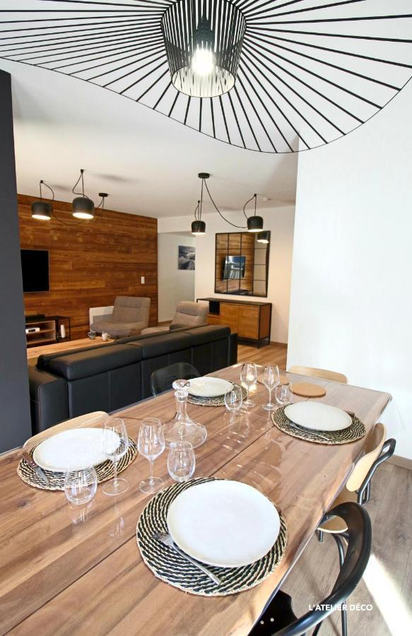 Magnifique T5 Duplex: Luxurious 4-Star Apartment in Saint-Lary-Soulan Exterior photo
